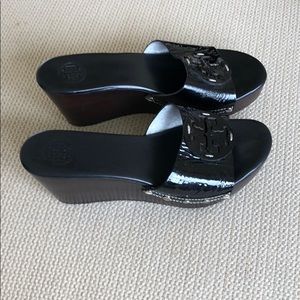 Tory Burch patent leather shoes